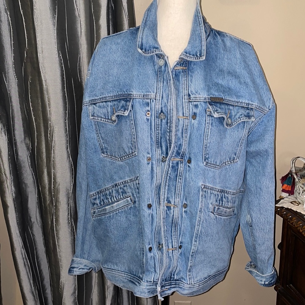 Vintage Calvin Klein oversized Denim Jacket